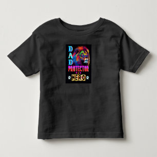 Dad Protector Hero Toddler T-shirt