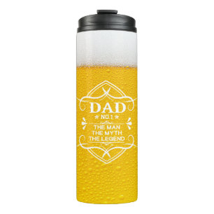 Dad Realistic Beer Suds  Thermal Tumbler