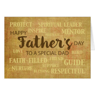 Dad Religious Father's Day Qualities