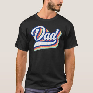 Dad Retro Father's Day New Father Daddy To Be Papa T-Shirt