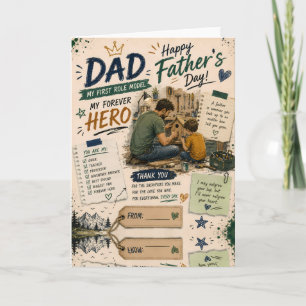 Dad Role Model Father’s Day Card