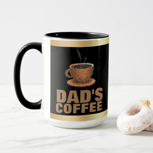 Dad’s Coffee Mug (With Donut)