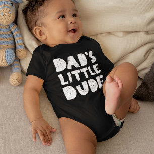 Dad’s Little Dude Baby Bodysuit