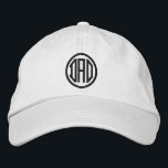 Dad Simple Modern Typography Custom<br><div class="desc">Dad Simple Modern Typography Custom Embroidered Baseball Cap features the simple modern embroidered text "Dad". Perfect as a gift for dad for Father's Day, Christmas, birthday and more. Created by Evco Studio www.zazzle.com/store/evcostudio</div>