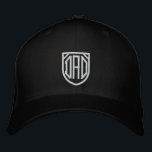 Dad Simple Modern Typography Custom Embroidered Hat<br><div class="desc">Dad Simple Modern Typography Custom Embroidered Baseball Cap features the simple modern embroidered text "Dad". Perfect as a gift for dad for Father's Day,  Christmas,  birthday and more. Created by Evco Studio www.zazzle.com/store/evcostudio</div>