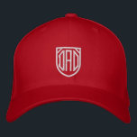 Dad Simple Modern Typography Custom Embroidered Hat<br><div class="desc">Dad Simple Modern Typography Custom Embroidered Baseball Cap features the simple modern embroidered text "Dad". Perfect as a gift for dad for Father's Day,  Christmas,  birthday and more. Created by Evco Studio www.zazzle.com/store/evcostudio</div>
