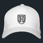 Dad Simple Modern Typography Custom Embroidered Hat<br><div class="desc">Dad Simple Modern Typography Custom Embroidered Baseball Cap features the simple modern embroidered text "Dad". Perfect as a gift for dad for Father's Day,  Christmas,  birthday and more. Created by Evco Studio www.zazzle.com/store/evcostudio</div>
