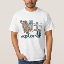 Dad Space Explorer T-Shirt – Galactic Style Tee