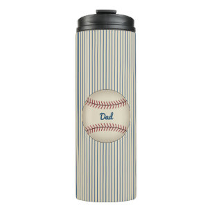 Dad Sports Baseball Coffee Travel Mug Gift