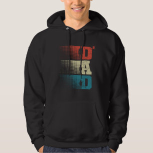 Dad Squared Father s Day Two Boys Two Sons Father  Hoodie