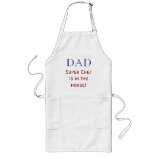 "Dad, Super Chef is in the House" Custom Apron