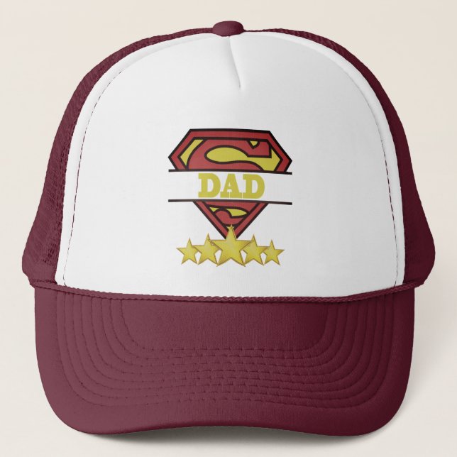 Dad Superstar Trucker Hat (Front)