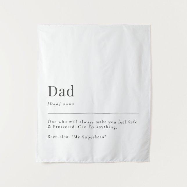 Dad Tapestry (Front)
