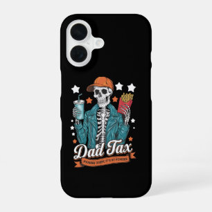 Dad Tax Making Sure It's Not Poison Funny Fathers iPhone 16 Case