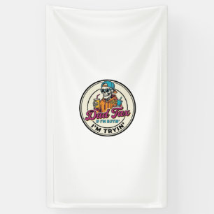 Dad Tax Skeleton Fast Food Humour Shirt Design_1 Banner