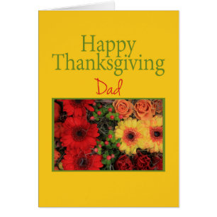 Dad Thanksgiving Card