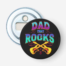 DAD THAT ROCKS! Guitars Bottle Opener