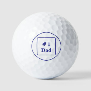 Dad the Golfer Golf Balls
