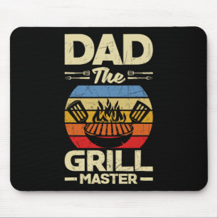 Dad The Grill Father's Day Bbq Mouse Pad