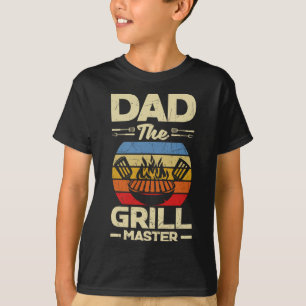 Dad The Grill Father's Day Bbq T-Shirt