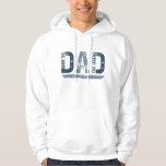 "DAD The Man Mith Legend" Father's Day Gift Hoodie<br><div class="desc">Honour the legend in your life with this bold and cozy hoodie — perfect for the dad who's always been your hero. Featuring the iconic phrase “DAD – The Man. The Myth. The Legend.” in rugged navy-blue grunge typography, this hoodie is a cool and comfortable way for Dad to show...</div>