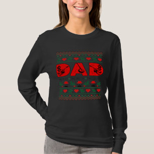 Dad The Man The Myth The Legend Banjo Christmas T-Shirt
