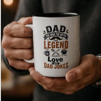 Dad The Man The Myth The Legend Mug
