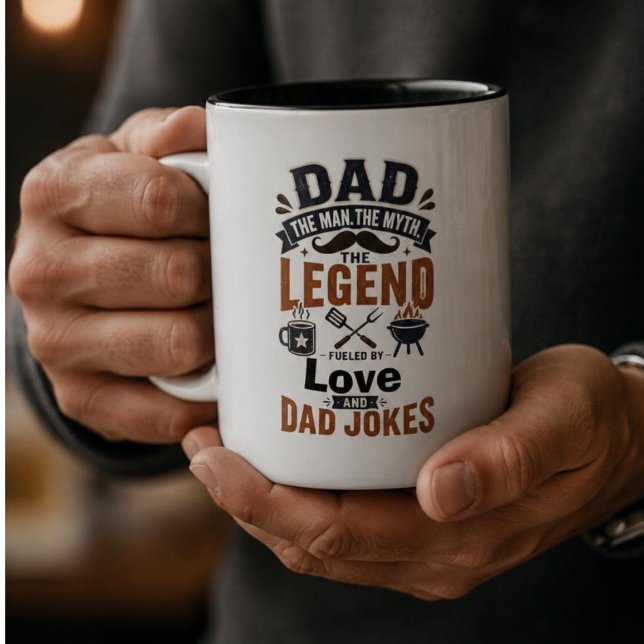 Dad The Man The Myth The Legend Mug (Creator Uploaded)