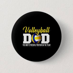 Dad The Most Stressful Position Happy Fathers Day 2 Inch Round Button