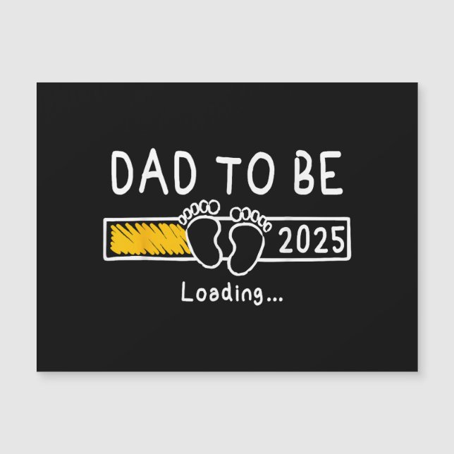 Dad To Be 2025 Dad est 2025 Daddy To Be Promoted t (Front)