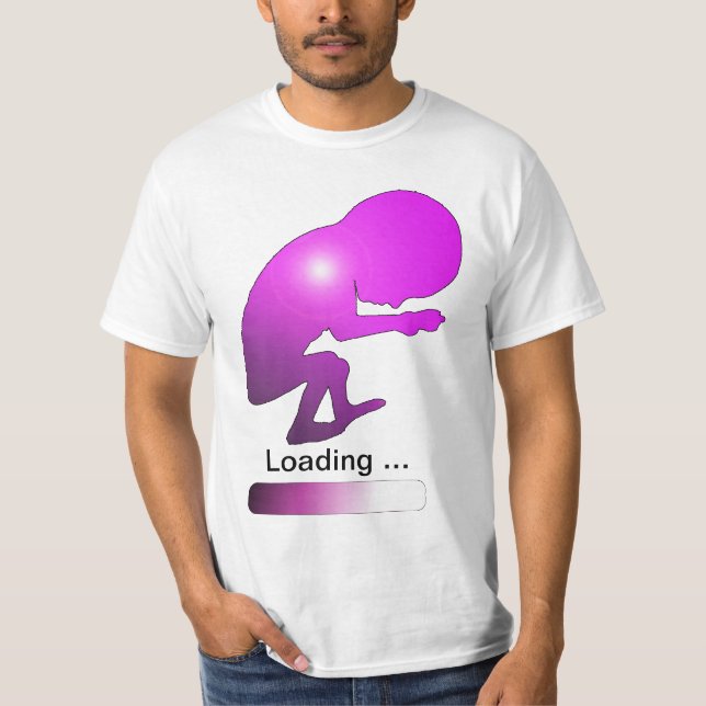 Dad To Be - Baby Loading T-Shirt (Front)