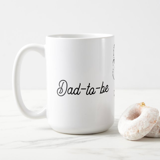 Dad-to-be  coffee mug (With Donut)
