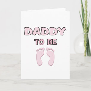 Dad to Be (Girl) Card