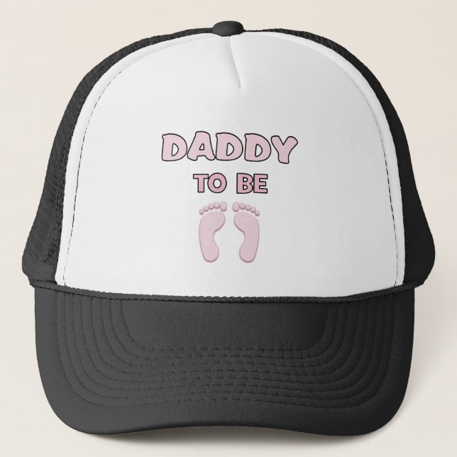 Dad to Be (Girl) Trucker Hat (Front)