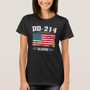 Dad Veteran Veterans Day Women Dd-214 Veterans T-Shirt