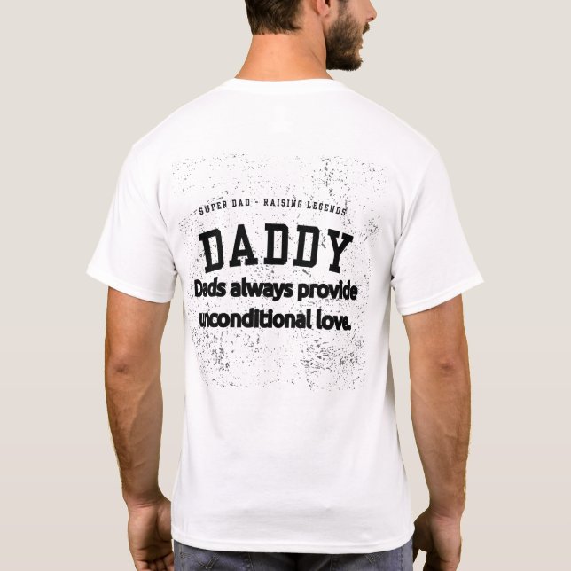 Dad Vibes Only T-Shirt (Back)