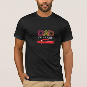 DAD Vintage Car T-Shirt – Retro Ride Style for Coo