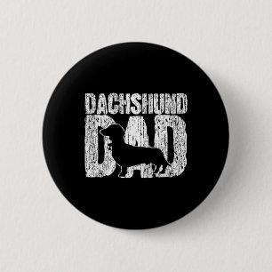 Dad Wiener Father Fathers Day Vintage Gift  2 Inch Round Button