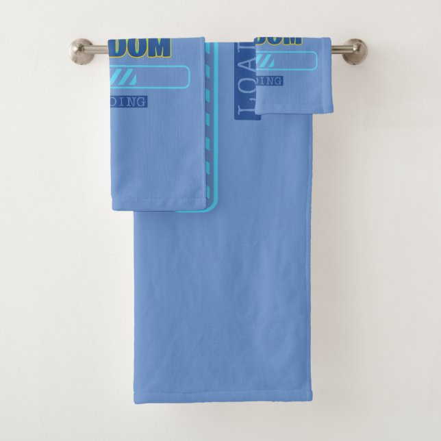 Dad Wisdom Loading Bath Towel Set (Insitu)
