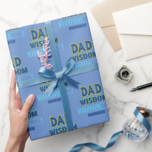 Dad Wisdom Loading Wrapping Paper