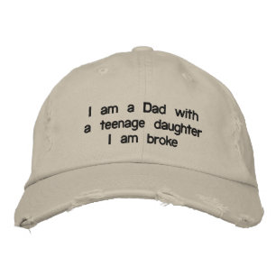 DAD WITH A "DAUGHER" BASEBALL CAP OR HAT
