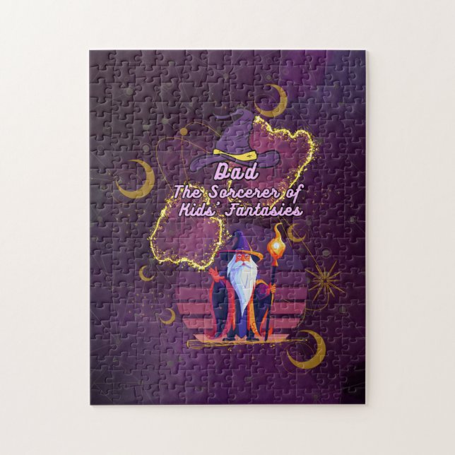 Dad, wizard jigsaw puzzle (Vertical)