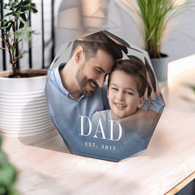 Dad Year Established Photo Block (Creator Uploaded)