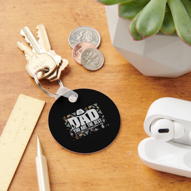 Dad You are the Best Design Acrylic Keychain (Desk)