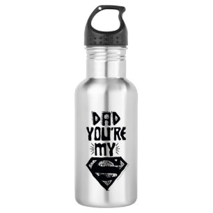 Dad You're My Superman 532 Ml Water Bottle