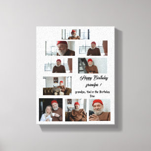 Dad You're the Birthday Legend Canvas Print