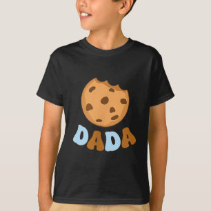 Dada Cookies Milk Sweet One 1st Birthday Family Ma T-Shirt