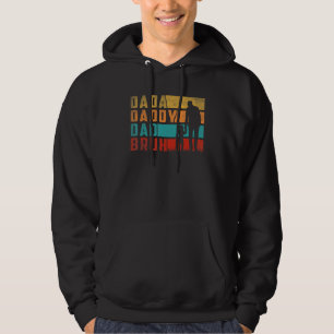 Dada Daddy Dad Bruh Fathers Day Funny Father and S Hoodie