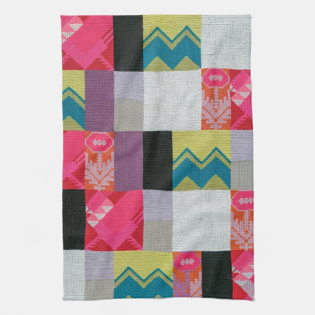 Dada Flowers Garden | Sophie Taeuber-Arp | Kitchen Towel (Vertical)