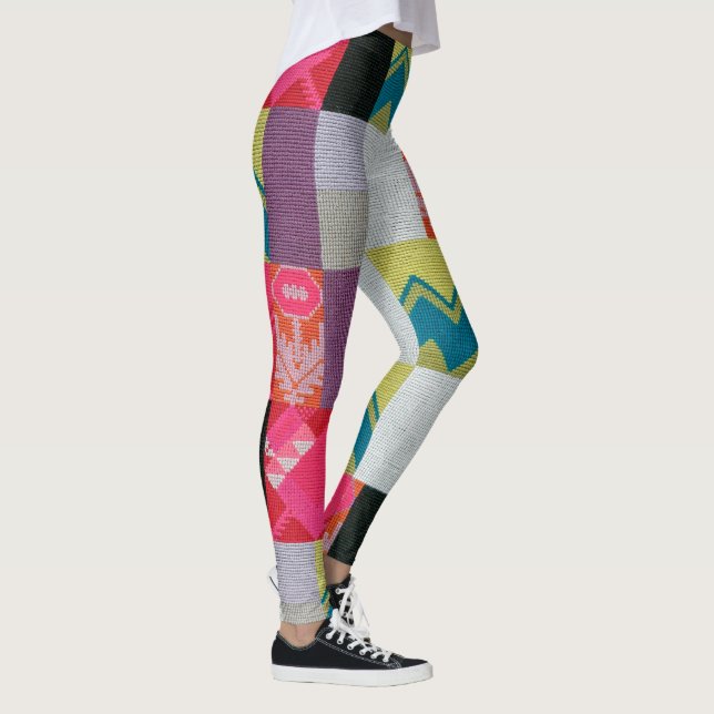 Dada Flowers Garden | Sophie Taeuber-Arp | Leggings (Right)